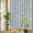 Black, variant on Rainbow Window Privacy Film, Black Striped Static Cling Decorative Window Film PVC, Black White Stripes Farmhouse No Glue UV Blocking Glass Covering, Removable Stained Glass Sticker 23.6''x59''