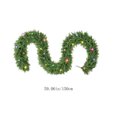 thumbnail image 3 of Glowing Christmas Pine Needle Graland with LED Lights, 5 FT Multicolor Artificial Graland for Mantels, Tabletops, and Porches | Battery-Powered Holiday Decor for Indoor and Outdoor Use, 3 of 5