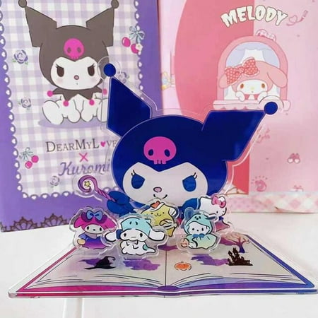 Kuromi Anime Figure Cartoon Cute Toys Sanrio Cartoon Kawaii Toys Dark ...