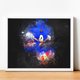 thumbnail image 3 of Pósteres artísticos de S-Sonic H-Hedgehog para decoración de paredes, imágenes para decoración del hogar, decoración de paredes de habitaciones, pintura sobre lienzo, póster personalizado, 3 of 5