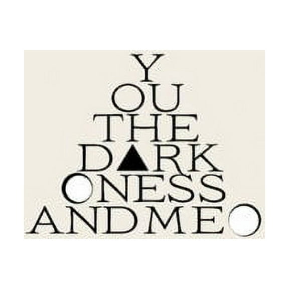 Run on Sentence - You The Darkness and Me - Rock - CD