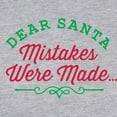 thumbnail image 3 of CafePress - Dear Santa Mistakes Were Made Long Sleeve T Shirt - Womens Baseball Tee, 3 of 4