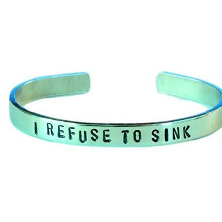 Hand Trades I Refuse To Sink Affirmations Aluminum