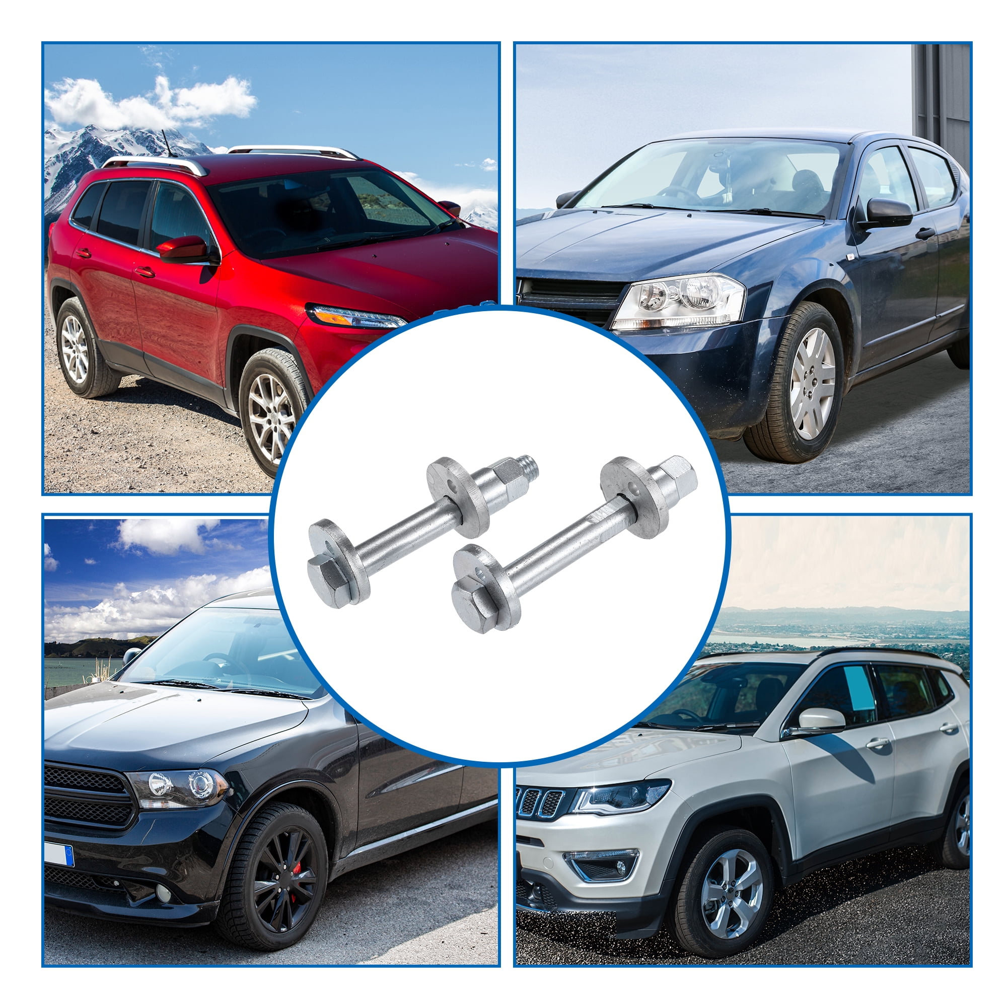 Unique Bargains Rear Toe Link Alignment Bolts for Dodge Durango for Jeep Grand Cherokee