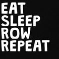 thumbnail image 2 of CafePress - Eat Sleep Row Repeat Maternity T Shirt - Maternity Dark T-Shirt, 2 of 3