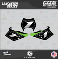 thumbnail image 3 of Kalair GFX Graphics Kit for Kawasaki KDX200 KDX220 (1995-2008) Lancaster Series, 3 of 5