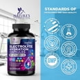 thumbnail image 4 of Electrolyte Salt Capsules - Keto Friendly Rehydration Recovery Supplement - Hydration with No Sugar and 6 Replacement Electrolytes: Magnesium, Sodium, Potassium, and More - USA Bottled - 120 Capsules, 4 of 9