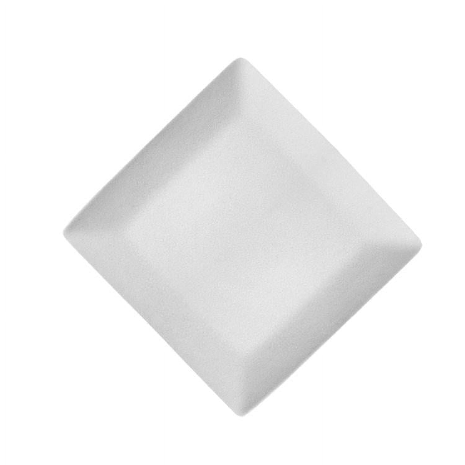 Better Homes & Gardens Anderson Cream Square-Shaped Stoneware Salad Plate
