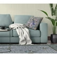 thumbnail image 4 of Peacock Paradise Indoor/Outdoor Pillow with Removable Cover in Gray 20x20, 4 of 6
