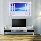 thumbnail image 4 of Adhesivo de pared Jadeshay 2 piezas agua de mar azul PVC 38 x 58,2 cm, 4 of 10