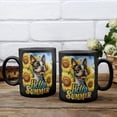 thumbnail image 3 of Boston Terrier Hello Summer Sunshine Sunflowers Spring Retro Vintage Mug Gentleman Dog Lover Gifts Coffee Tea Cup - 00008, 3 of 4