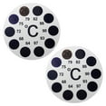 thumbnail image 1 of 2 Pcs Digital Temperature Sticker Adhesive Thermometer Strip for Fish Tank, 1 of 8
