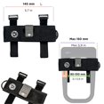 thumbnail image 4 of ULAC U Hold+ Universal Bike U Lock Holder, D Lock Holder, Lock Mount - L (145mm), 4 of 4