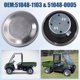 thumbnail image 1 of TAPA de COMBUSTIBLE de METAL de GASOLINA de 1/4 de VUELTA REEMPLAZA 51048-1103 y 51048-0005 para  Mule, 1 of 1