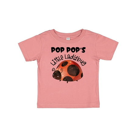 

Inktastic Pop Pop s Little Ladybug Gift Baby Boy or Baby Girl T-Shirt