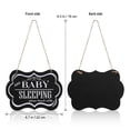 thumbnail image 4 of Shhh Baby Sleeping Please Knock Softly Wood Decor Multi Color for Decoration 7.8 x 5.6 Inches, 4 of 4