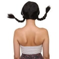 thumbnail image 5 of HPO Adult Bavarian Women Double Braided Wig, Blonde Color Wig, Synthetic Fiber, 5 of 98
