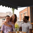thumbnail image 4 of ALEKO 13' x 10' Black Retractable Motorized Patio Awning Sunshade, 4 of 7