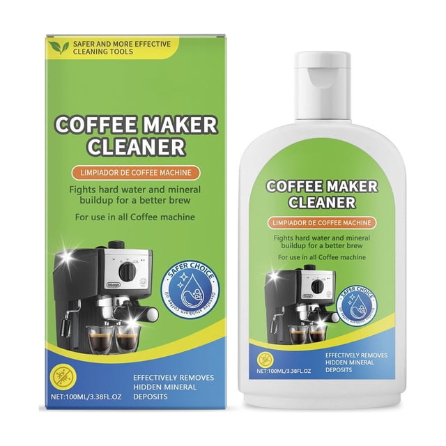Coffee Cleaner Removes Coffee Deposits From Coffee Machine Oil Residue Cleaner 100Ml For Espresso Machine Maintenance