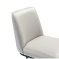 thumbnail image 5 of Manhattan Comfort Serena Upholstered Barstool with Steel Base in Light Gray, 5 of 11