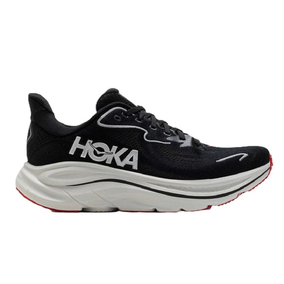 Men's HOKA Clifton 10 Black/Silver (1162030-BKSV) - 8
