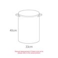 thumbnail image 3 of Cesto de lavandería a prueba de agua de gran tamaño Cesta plegable Hogar Titular de ropa sucia Cuarto de baño Dormitorio Misceláneas Almacenamiento Organizador Contenedor Macarena Cortador de lavandería impermeable, 3 of 5