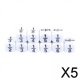 thumbnail image 1 of Materiales Educativos Montessori Baoblaze 5x 10x Fracción de 4º Grado 5 piezas, 1 of 7