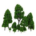 thumbnail image 1 of lionlar 4-12pack 12pcs Modèle Feuilles 2.5-16cm 1:500-1:50 7 Pièces, 1 of 9