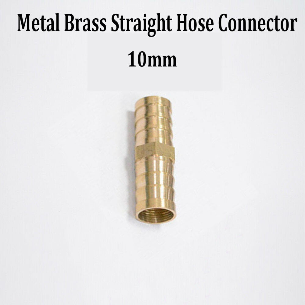 Hose Fuel line joiner 8mm 5/16 water,Hose Connect Brass Pipe repair fitting 