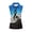 Blue Gradient Treble Clef, variant on Whosucclay Electric Guitar Sport Tank Top Athletic Tank Tops Shirts for Women, Anti Shrink Half Zip for Golf Hiking Exercise