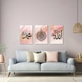 thumbnail image 3 of ZHONGYUTONG Islamic Wall Art 3 Pieces Allah Name Ayatul Kursi Canvas Picture Prints Arabic Calligraphy Paintings Quran Posters Muslim Home Decor Framed (12.00" x 16.00" x 3PCS), 3 of 6