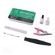 thumbnail image 4 of Consejos de uñas de ataúd transparentes, kit de extensión de uñas de la uña de 550 piezas de la cubierta de la cubierta de la uña., 4 of 7