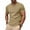Khaki-17, variant on LIBRCLO Mens T Shirts Short Sleeve Big and Tall Workout Shirts Breathable Comfort Crewneck Tee for Gym Running Athletic, Purple 3XL
