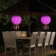 thumbnail image 4 of Lámpara Lámpara de farol de nailon solar, impermeable, luz colgante, decoración de festival (rosa) Ndcxsfigh Nuevos Originales, 4 of 9