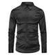 thumbnail image 1 of Sliktaa Mens Casual Fashion Shiny Long-sleeved Slim-fit Formal Shirt zhangyuxiang LED, 1 of 2