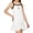 White, variant on ATOGUTA Junior Dresses for Teen Girls Casual Summer Boho Sleeveless A-Line Casual Beach Sundress Size 1T-8. Pink