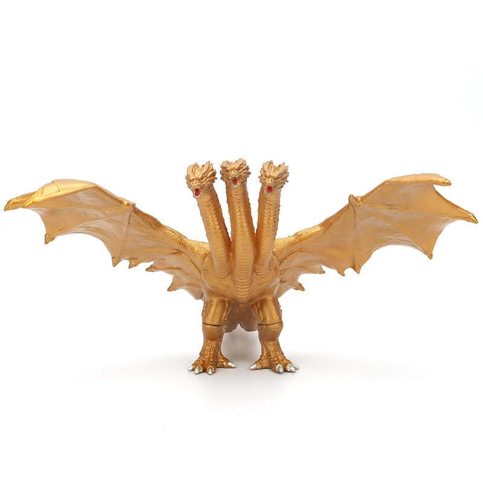 Godzilla movie monster, three headed dragon, golden color - Walmart.ca