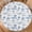 Daily French Country, variant on Spring Summer Floral Round Fitted Tablecloth with Elastic Edge Easter Tulip Flower Table Cover for 40"-44" Rustic Stretch Table Cloth for Dining Room Party Picnic
