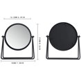 thumbnail image 3 of Makeup Mirror Single Sided Vanity Mirror Vintage 360° Rotation Metal Cosmetic Mirror Round Beauty Mirror Handmade Make Up Mirror for Dresser Vanity Table Desk, 3 of 3