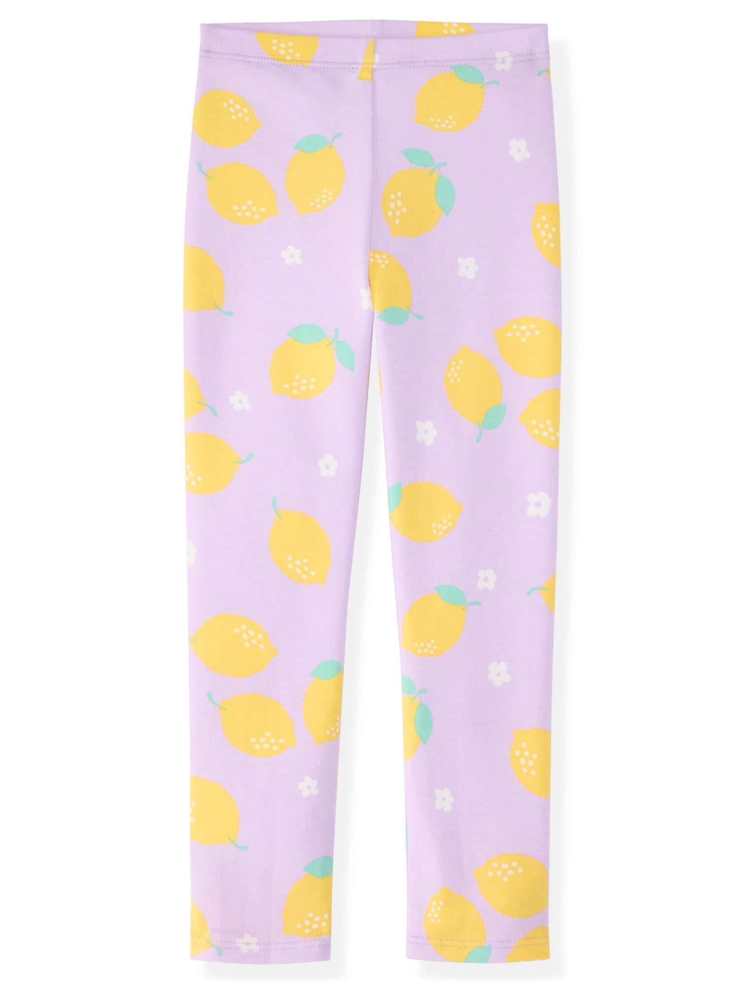 Garanimals Newborn, Baby & Toddler Girl Cotton Pull-on Leggings, Sizes 0M–6T, Single & 3-pack