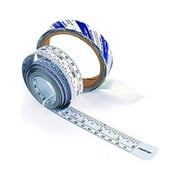 FastCap Peel & Stick Standard/Metric Measuring Tape - Perfect for Professionals and Home Improvement - Ideal for Layout & Cutting Stations - 16' Length, 7/8" Width - 01063
