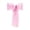 Pink, variant on Nuoqisi Chair Sashes, Organza Elegant Chair Bows Sheer Ribbon Tie Back Universal Chiffon Knots Ties for Wedding Banquet Party Decoration Classroom , White