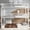 Light White + Metal#87, variant on Twin over Twin over Twin Bunk Bed, Metal Triple Bunk Bed with Safety Guardrails, Heavy-duty Noise-reduced Design for Shared Rooms, White