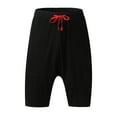 thumbnail image 4 of Men's Casual Shorts Mens Basketball Shorts Mens Workout Mesh Work Out Short Stretch Comfy Clothes 8 Lounging Active Sports Wear Men Short Male Casual Black 3XL, 4 of 9