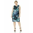 thumbnail image 1 of Calvin Klein Robe Sans Manches à Fleurs pour Grande Taille pour Femme, 1 of 2