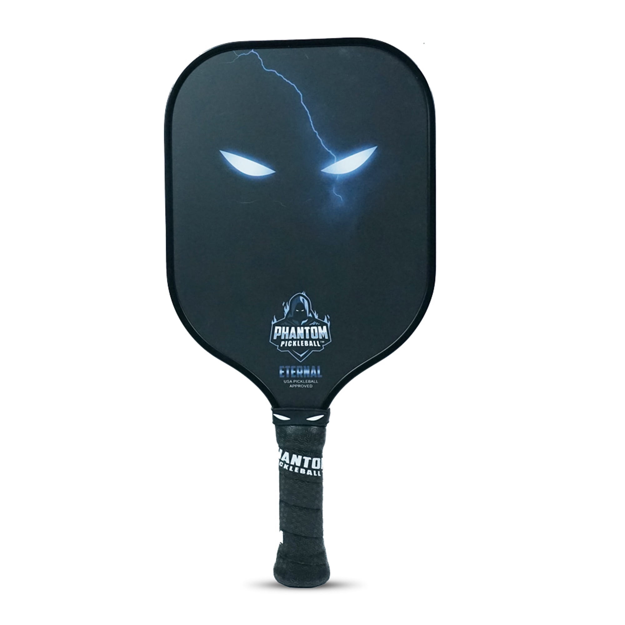 Phantom Eternal (Gray) 14mm T700 Carbon Fiber Pickleball Paddle with Cover
