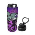 thumbnail image 2 of Animation Invader Zim Sports Insulated Water Bottles Kettle Stainless Steel Portable Cup18OZ For Travel Gym School, 2 of 8
