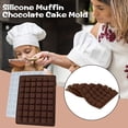 thumbnail image 2 of Yika Clearance Ice Cube Trays 48 Number Holes For Chocolate Cake Jelly Pudding Soap Round Shape, 2 of 7