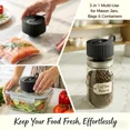 thumbnail image 3 of Daiopo Electric Mason Jar Vacuum Sealer Kit, with 20 Lids, Portable Cordless Auto-Sealer for Wide & Regular Mouth Jars, LED Display, 3 of 8