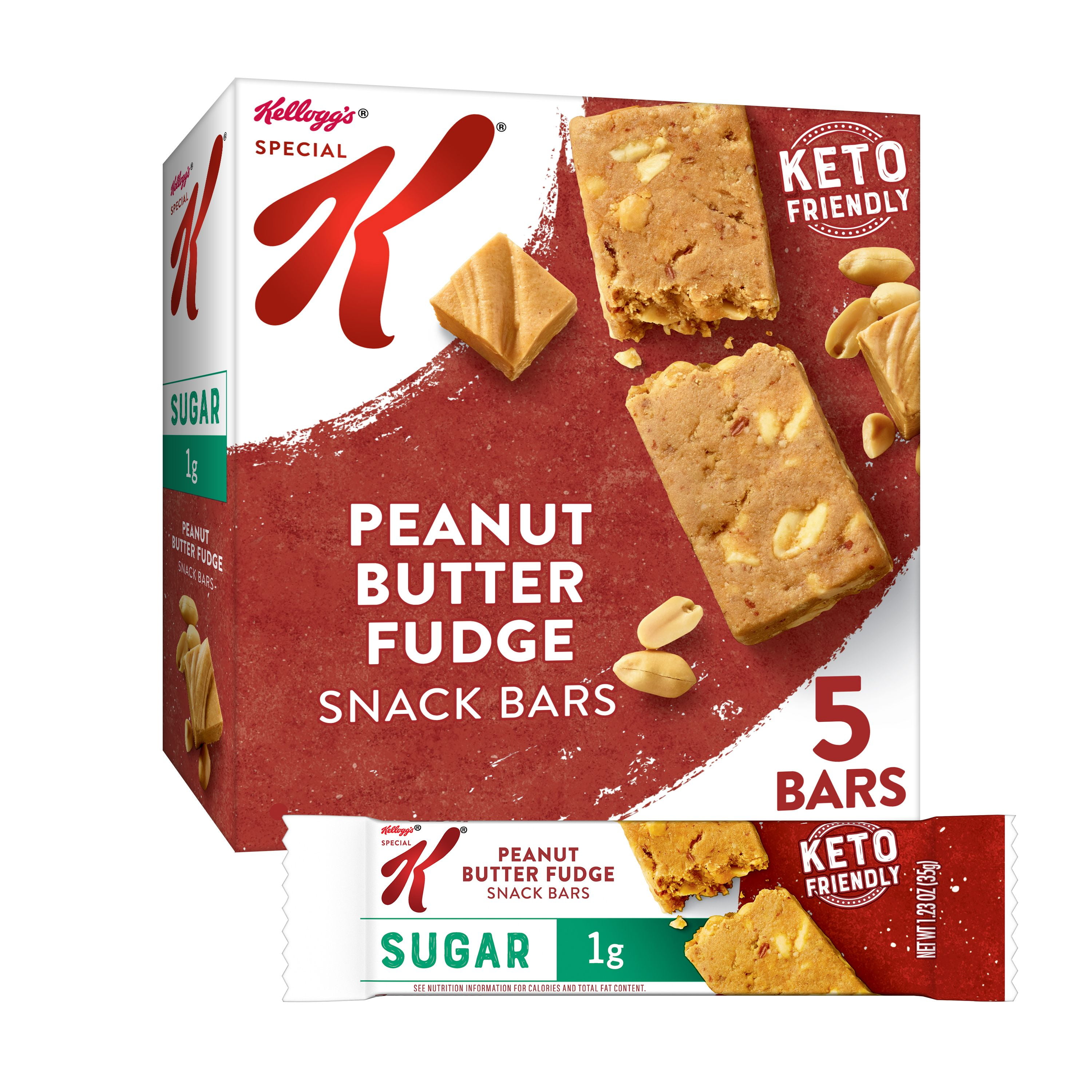 Kellogg's Special K Snack Bars, Keto Friendly, 7g Protein, 1g Sugar, 2